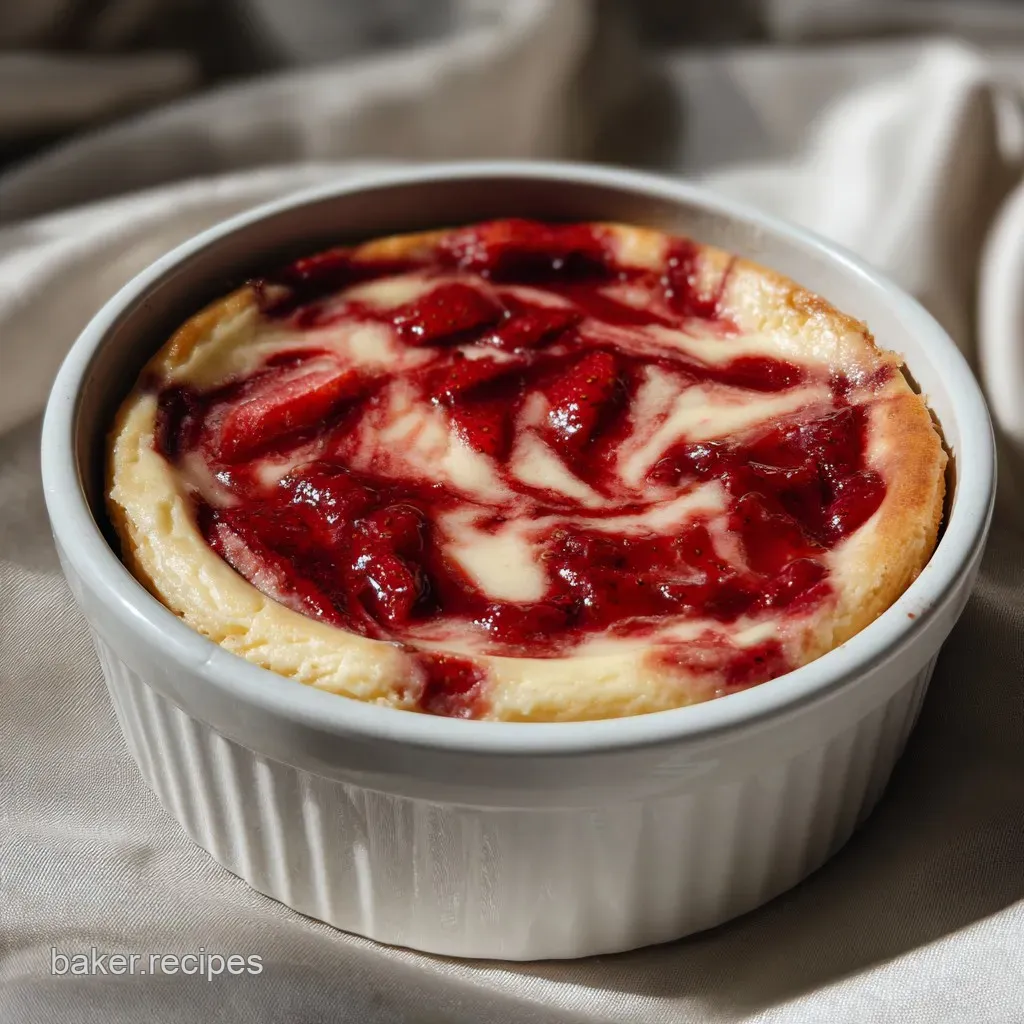Baked Strawberry Cheesecake: Get Creamy Results Without a Water Bath
